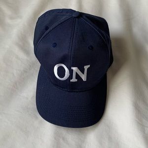 On / In baseball cap